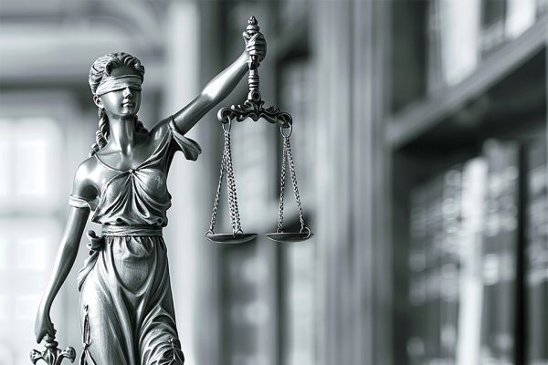 Foto: Statue von Justitia